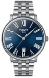 Tissot Carson Premium Blue Dial Silver Steel Strap Watch for Men - T122.410.11.043.00 Buy Now By Tissot