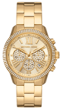 Michael Kors Bryn Pavé Quartz Gold Dial Gold Steel Strap Watch For Women - MK7199 Buy Now By Michael Kors