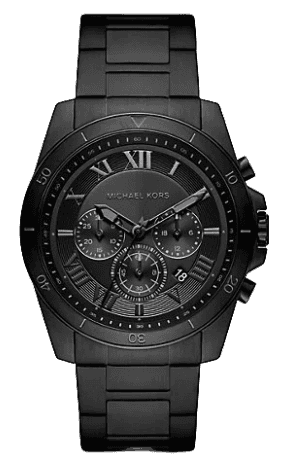 Michael Kors Alek Oversized Black Dial Black Steel Strap Watch For Men - MK8900 Buy Now By Michael Kors