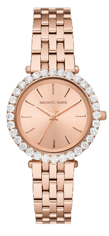 Michael Kors Darci Quartz Rose Gold Dial Rose Gold Steel Strap Watch For Women - MK4514 Buy Now By Michael Kors