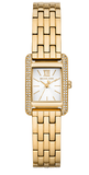 Michael Kors Monroe Pave Crystals White Dial Gold Steel Strap Watch for Women - MKO1034 Buy Now By Michael Kors