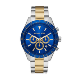 Michael Kors Layton Chronograph Blue Dial Two Tone Steel Strap Watch For Men - MK8825 Buy Now By Michael Kors