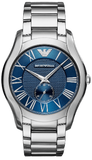 Emporio Armani Valente Quartz Blue Dial Silver Steel Strap Watch For Men - AR11085 Buy Now By Emporio Armani