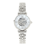 Emporio Armani Meccanico Mother of Pearl Dial Silver Steel Strap Watch For Women - AR1991 Buy Now By Emporio Armani