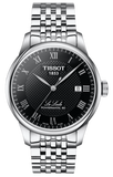 Tissot Le Locle Powermatic 80 Black Dial Silver Steel Strap Watch For Men - T006.407.11.053.00 Buy Now By Tissot
