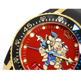 Gucci Dive Quartz Red Dial Black Rubber Strap Watch For Men - YA136325 Buy Now By Gucci