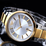 Emporio Armani Renato Silver Dial Two Tone Steel Strap Watch For Men - AR2449 Buy Now By Emporio Armani