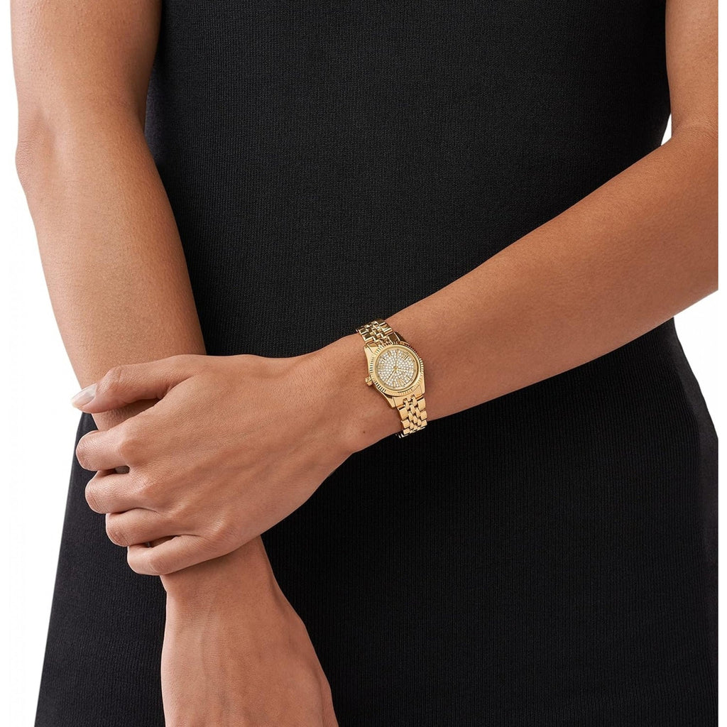 Michael Kors Lexington Quartz Gold Dial Gold Steel Strap Watch For Men - MK8947 Buy Now By Michael Kors