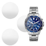 Fossil Garrett Chronograph Blue Dial Silver Steel Strap Watch for Men - FS5623 Buy Now By Fossil