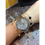 Michael Kors Lexington Chronograph Blue Dial Silver Steel Strap Watch For Women - MK5887 Buy Now By Michael Kors