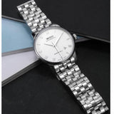 Mido Baroncelli II Automatic White Dial Silver Steel Strap Watch For Men - M8600.4.26.1 Buy Now By Mido