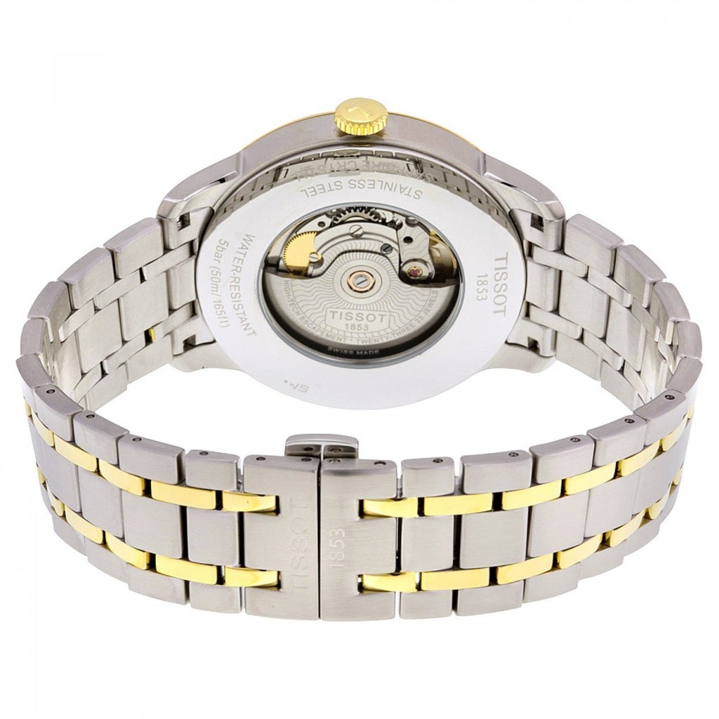 Tissot Chemin Des Tourelles Powermatic 80 Silver Dial Two Tone Steel Strap Watch For Men - T099.407.22.038.00 Buy Now By Tissot