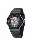 Maserati Potenza Automatic Black Dial Black Leather Strap Watch For Men - R8821108008 Buy Now By Maserati