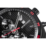 Emporio Armani Sportivo Chronograph Black Dial Red Leather Strap Watch For Men - AR5918 Buy Now By Emporio Armani