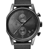 Hugo Boss Navigator Grey Dial Grey Mesh Bracelet Watch for Men - 1513674 Buy Now By Hugo Boss