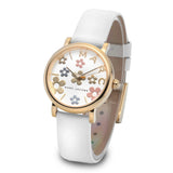 Marc Jacobs Roxy White Dial White Leather Strap Watch for Women - MJ1607 Buy Now By Marc Jacobs
