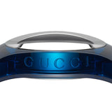 Gucci Sync Quartz Blue Dial Blue Rubber Strap Watch For Men - YA137304 Buy Now By Gucci
