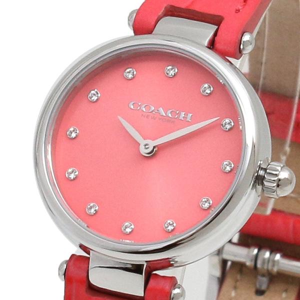 Coach Park Pink Dial Pink Leather Strap Watch for Women - 14503536 Buy Now By Coach