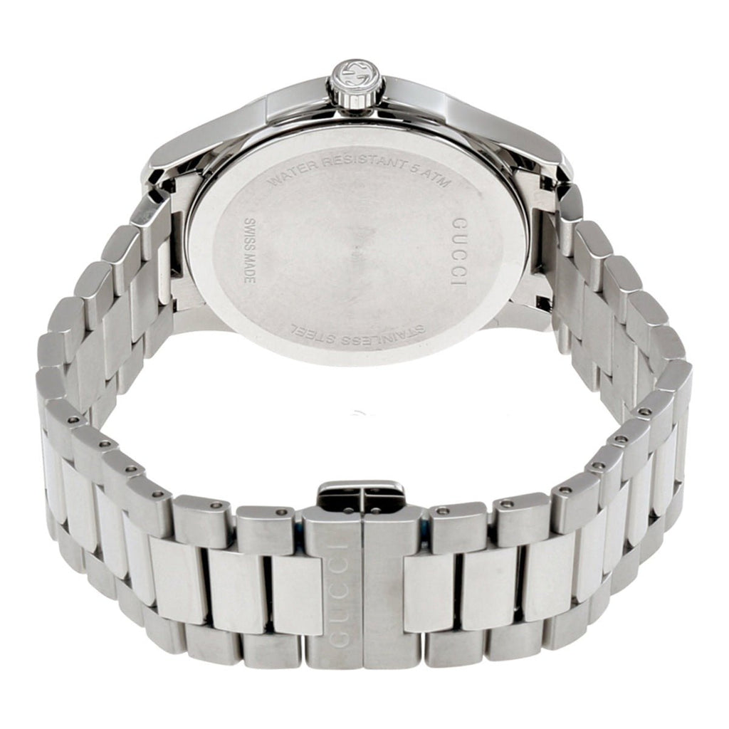 Gucci G Timeless Quartz Silver Dial Silver Steel Strap Watch For Women - YA126459 Buy Now By Gucci