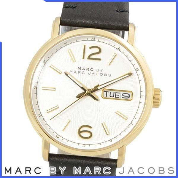Marc Jacobs Fergus White Dial Black Leather Strap Watch for Men - MBM5081 Buy Now By Marc Jacobs