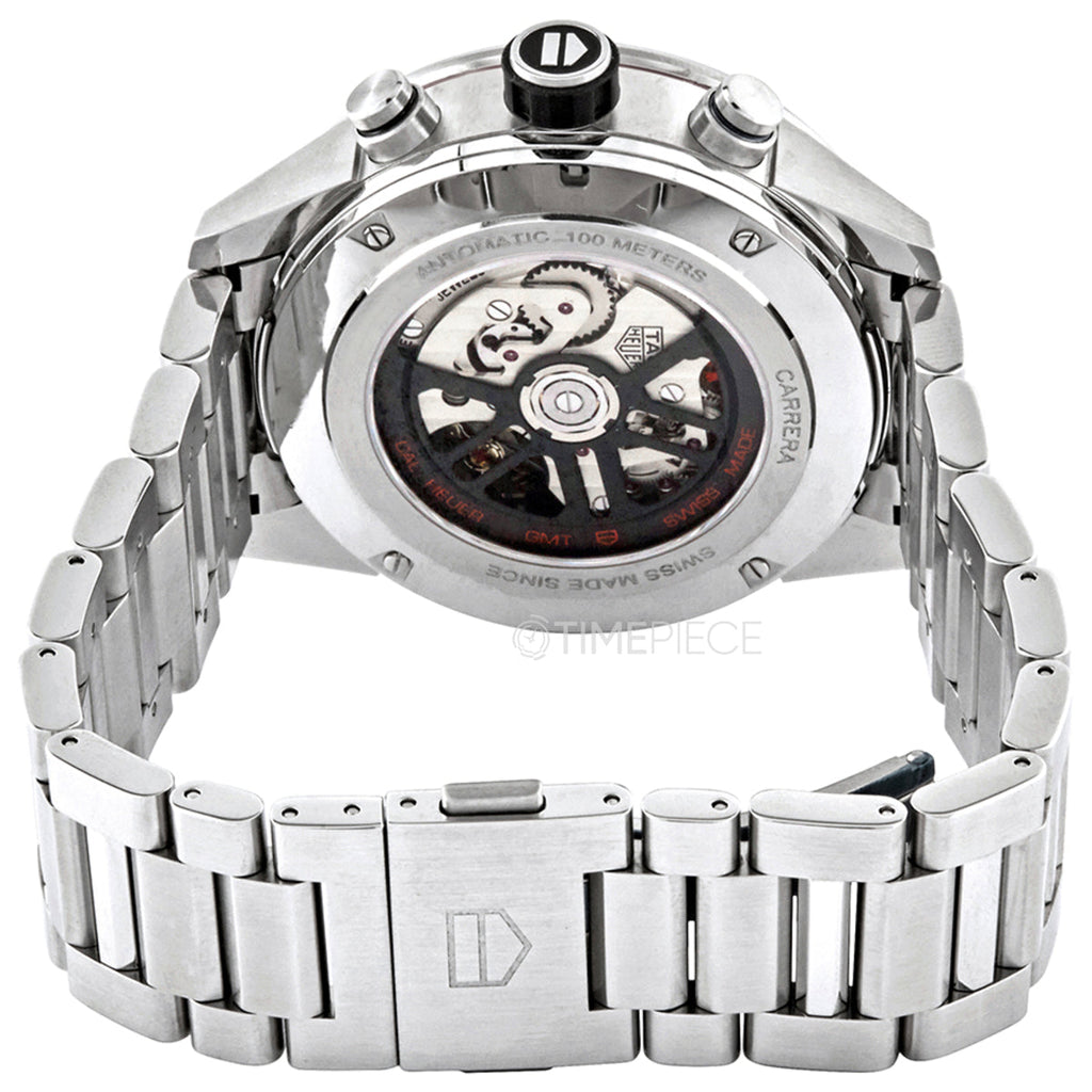 Tag Heuer Carrera Chronograph Blue Dial Silver Steel Strap Watch for Men - CBG2A1Z.BA0658 Buy Now By Tag Heuer