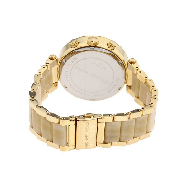 Michael Kors Parker Gold Dial Gold Steel Strap Watch for Women - MK5632 Buy Now By Michael Kors