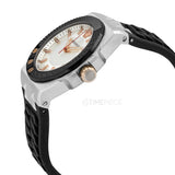 Versace Chain Reaction Quartz White Dial Black Rubber Strap Watch for Men - VEDY00219 Buy Now By Versace