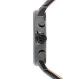 Tommy Hilfiger Aden Chronograph Black Dial Black Leather Strap Watch for Men - 1791310 Buy Now By Tommy Hilfiger