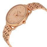 Fossil Tailor Rose Gold Dial Rose Gold Stainless Steel Strap Watch for Women - ES3713 Buy Now By Fossil