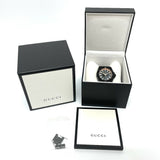 Gucci Dive Quartz Black Dial Black Steel Strap Watch For Men - YA136213 Buy Now By Gucci