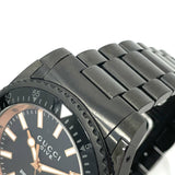 Gucci Dive Quartz Black Dial Black Steel Strap Watch For Men - YA136213 Buy Now By Gucci