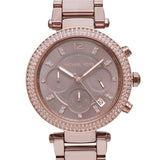 Michael Kors Parker Analog Quartz Brown Dial Brown Steel Strap Watch For Women - MK6378 Buy Now By Michael Kors