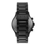 Armani Exchange Chronograph Black Dial Black Steel Strap Watch For Men - AX2429 Buy Now By Armani Exchange