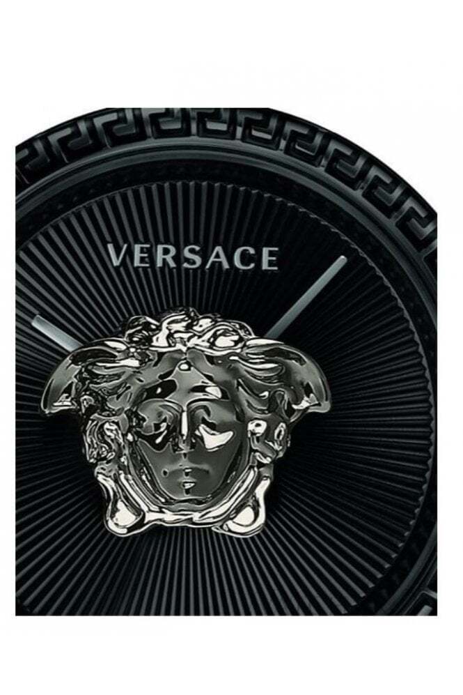 Versace Palazzo Empire Black Dial Black Leather Strap Watch for Women - VCO050017 Buy Now By Versace
