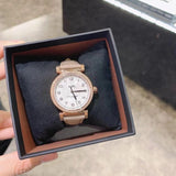 Coach Madison Diamonds White Dial Beige Leather Strap Watch for Women - 14503394 Buy Now By Coach