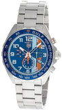 Tag Heuer Formula 1 Gulf Edition Chronograph Blue Dial Silver Steel Strap Watch for Men - CAZ101AT.BA0842 Buy Now By Tag Heuer
