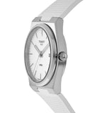 Tissot PRX 40 White Dial White Rubber Strap Watch For Men - T137.410.17.011.00 Buy Now By Tissot