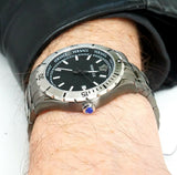 Versace Hellenyium Quartz Black Dial Grey Steel Strap Watch For Men - VE3A00620 Buy Now By Versace