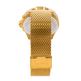 Michael Kors Brecken Chronograph Black Dial Gold Mesh Strap Watch For Men - MK8867 Buy Now By Michael Kors