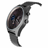 Tommy Hilfiger Deacon Multifunction Black Dial Black Mesh Bracelet Watch for Men - 1791546 Buy Now By Tommy Hilfiger