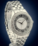 Michael Kors Harlowe Three-Hand Quartz Silver Dial Silver Steel Strap Watch For Women - MK4708 Buy Now By Michael Kors