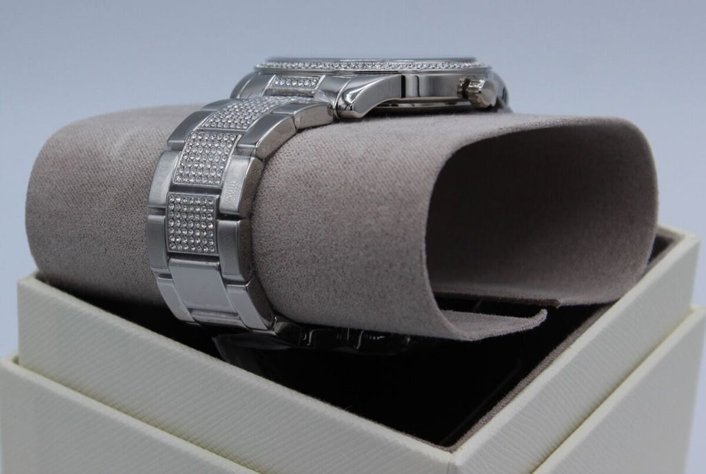 Michael Kors Tibby Chronograph Silver Dial Silver Steel Strap Watch For Women - MK7294 Buy Now By Michael Kors