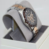 Michael Kors Layton Chronograph Black Dial Two Tone Steel Strap Watch For Men - MK8913 Buy Now By Michael Kors