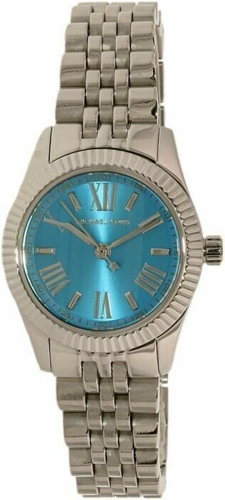 Michael Kors Lexington Quartz Blue Dial Silver Steel Strap Watch For Women - MK3328 Buy Now By Michael Kors