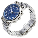 Emporio Armani Luigi Chronograph Blue Dial Silver Steel Strap Watch For Men - AR11132 Buy Now By Emporio Armani