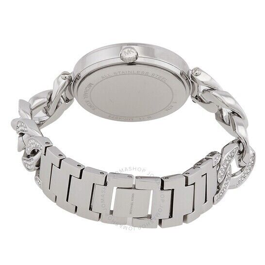 Michael Kors Catelyn Quartz Crystals Silver Dial Silver Steel Strap Watch For Women - MK4675 Buy Now By Michael Kors