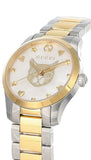Gucci G Timeless Quartz Mother of Pearl Dial Two Tone Steel Strap Watch For Women - YA1265012 Buy Now By Gucci