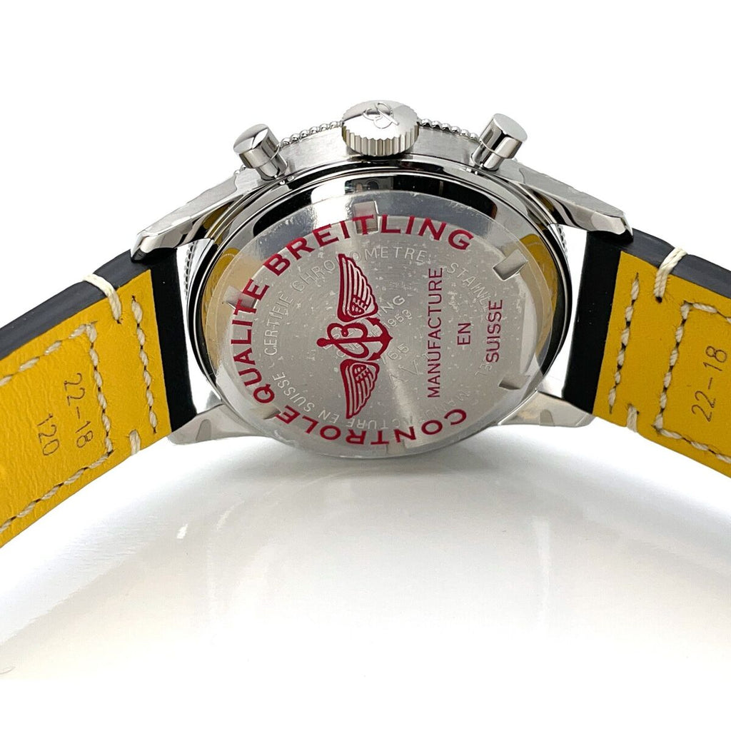 Breitling Avi Ref. 765 1953 Re-Edition Black Dial Black Leather Strap Watch for Men - AB0920131B1X1 Buy Now By Breitling