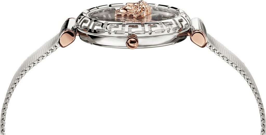 Versace Palazzo Empire Silver Dial Silver Mesh Bracelet Watch for Women - VEDV00419 Buy Now By Versace