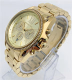 Michael Kors Bradshaw Quartz Gold Dial Gold Steel Strap Watch For Women - MK6538 Buy Now By Michael Kors